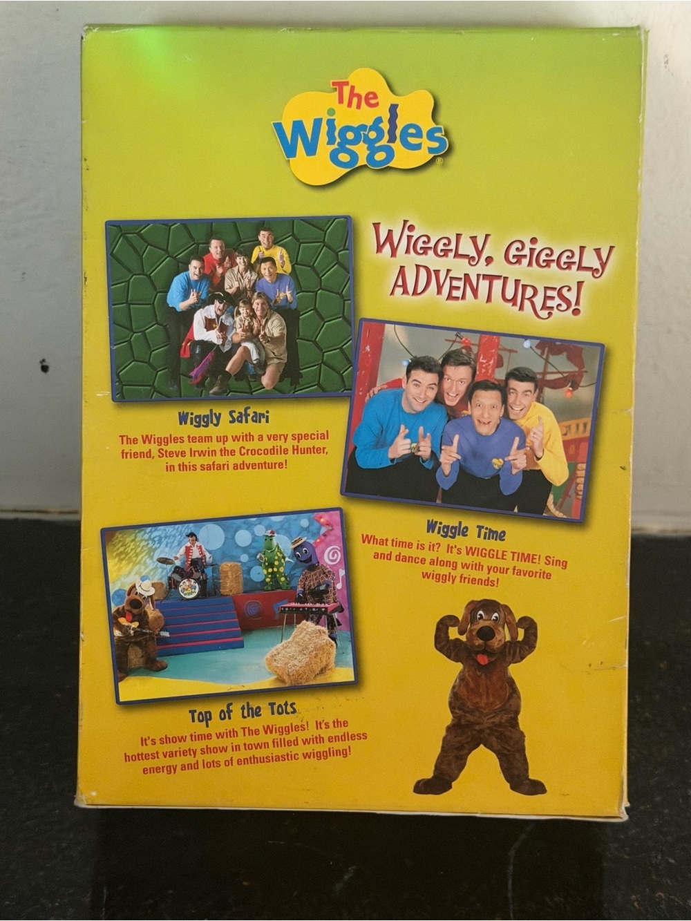 The Wiggles :Top of the Tots, Wiggly Safari, Wiggle Time , 3 Pre-Owned DVD Set - Picture 2 of 5
